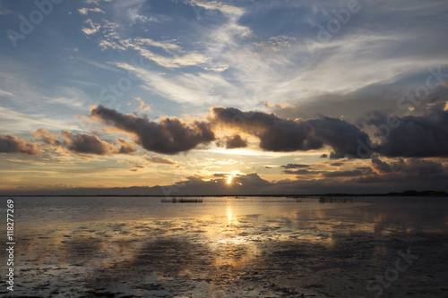 Philippinischer Sonnenuntergang