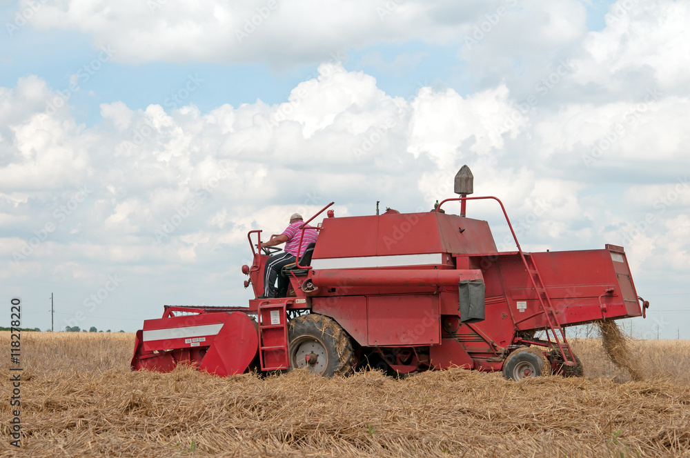 Fototapeta premium harvester