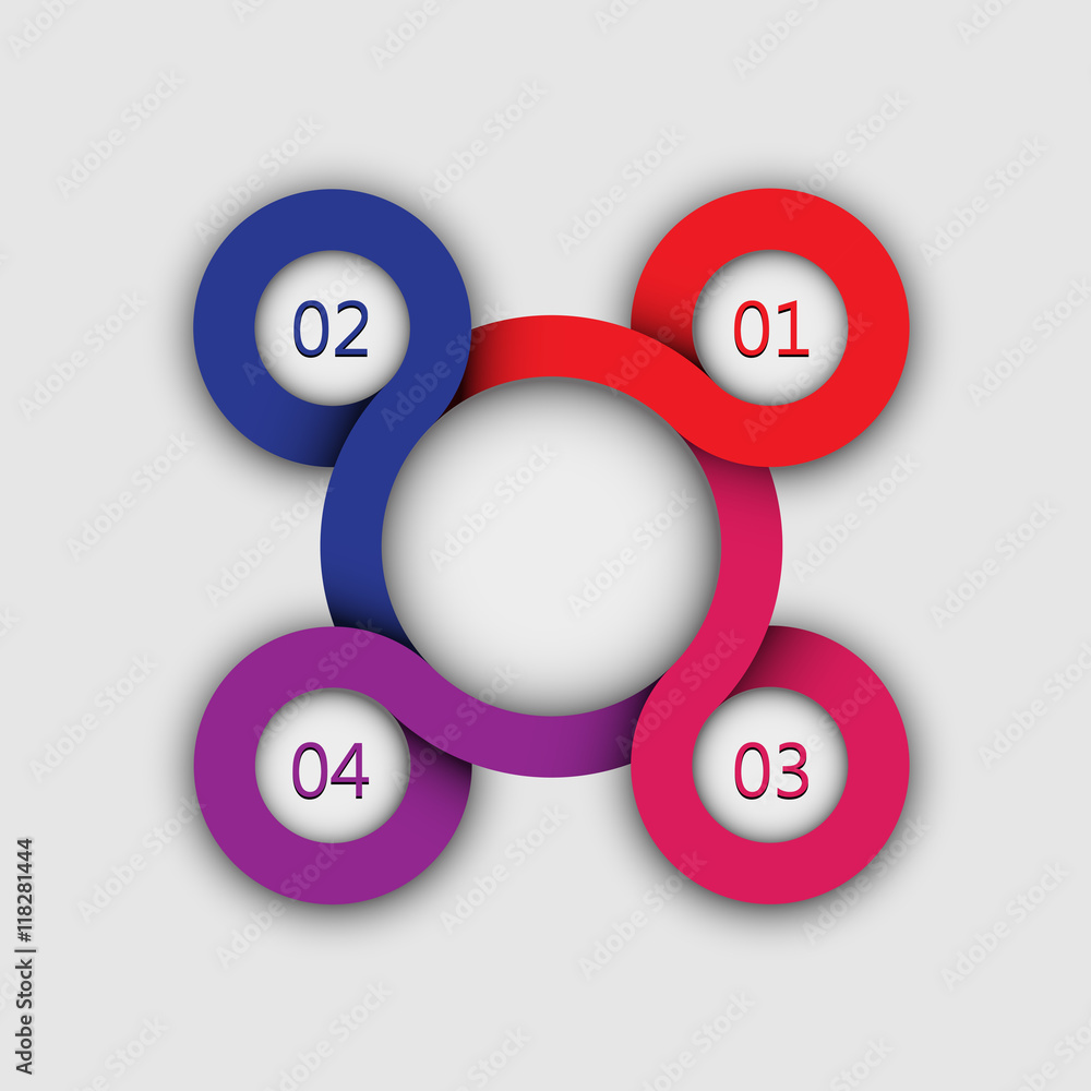 circular pattern / turn data element vector template circular pattern / turn data element vector template