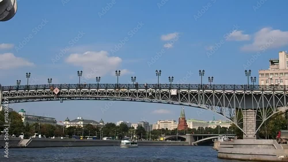 Patriarchal bridge near the Temple of Christ the Savior Patriarchal bridge near the Temple of Christ the Savior
