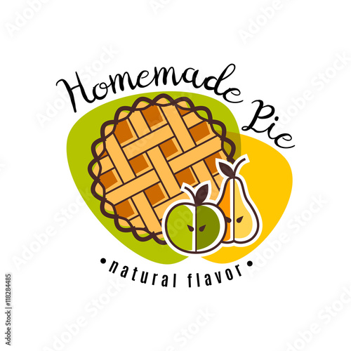 Homemade pie emblem