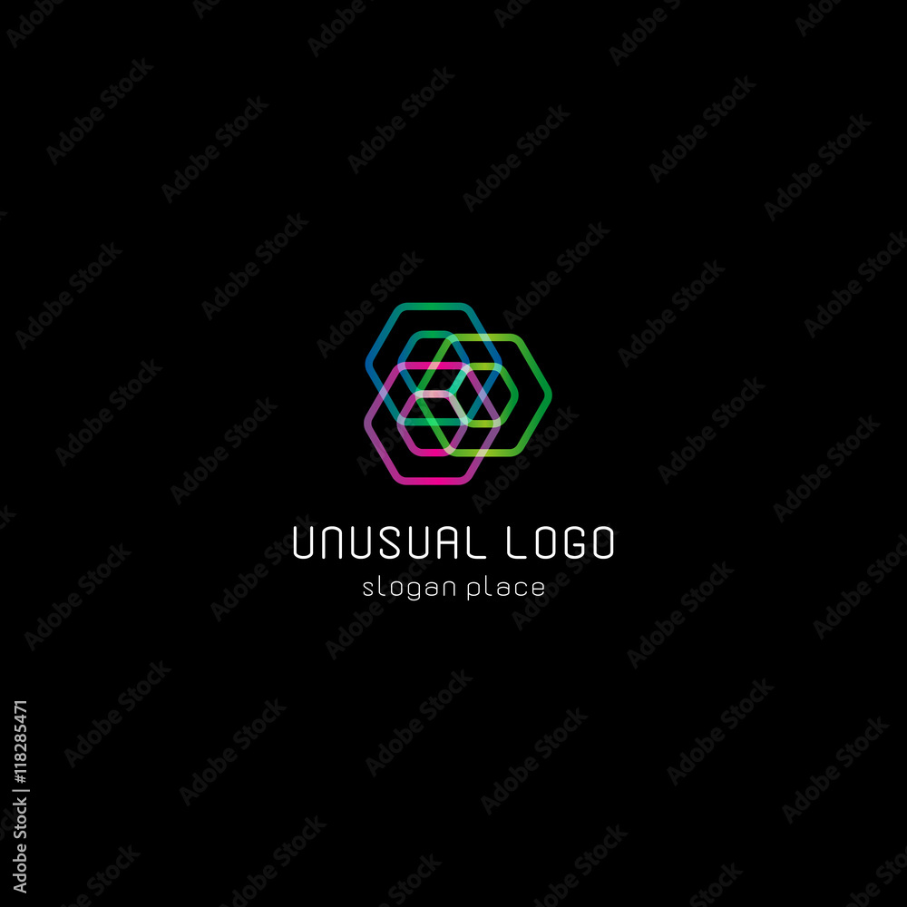 Isolated abstract polygons vector logo. Geometry icon. Repairman equipment. Isolated abstract polygons vector logo. Geometry icon. Repairman equipment.