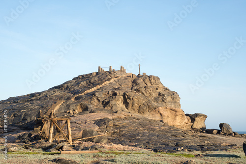 Dias Cross on top of hill photo