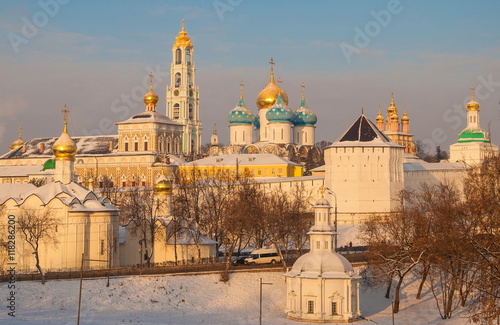 Trinity-Sergius Lavra in Sergiev Posad in winter