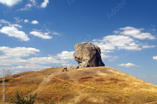 Devil's rock in Pidkamin, West Ukraine © rdaniluk