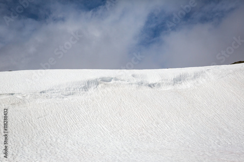 The landscape of the Norwegian national park Jotunheimen