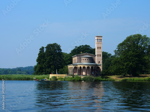 Photography Berlin, Wannsee: Heilandskirche Sacrow an der Havel bei Berlin