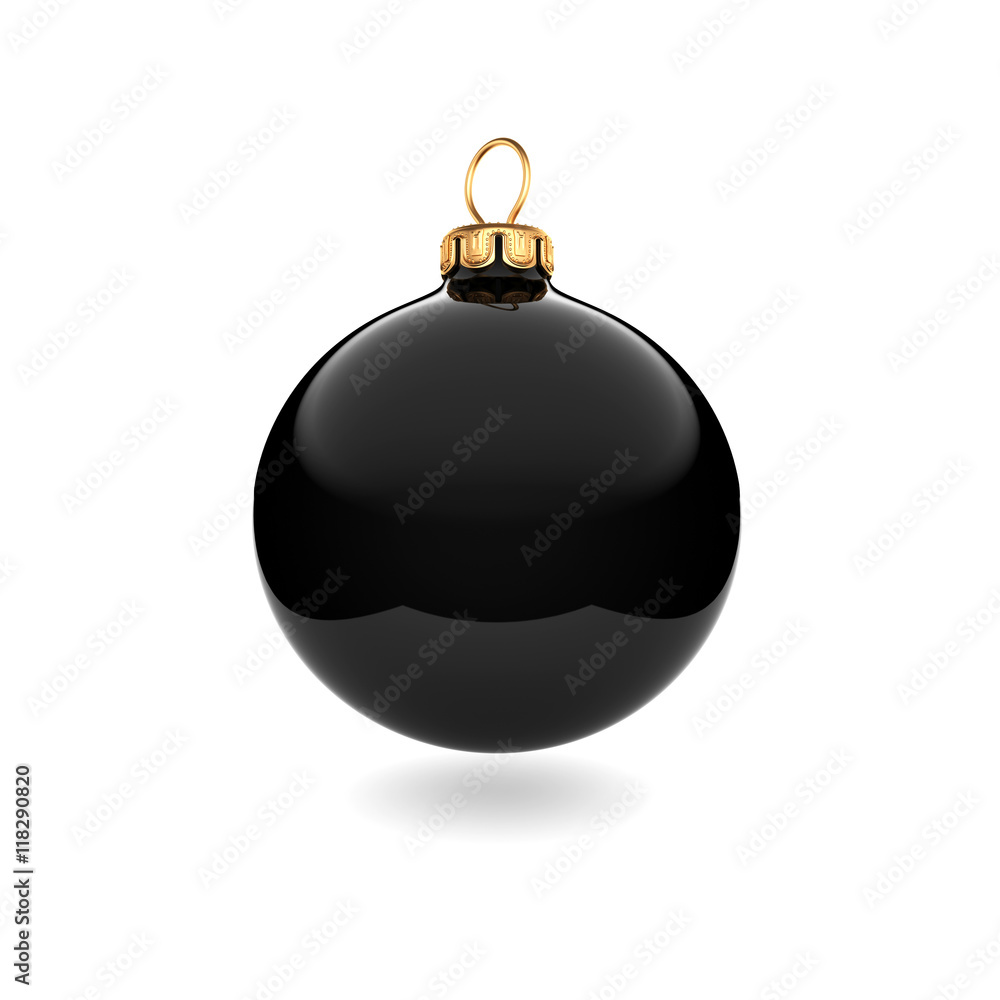 Black Christmas ball Black Christmas ball