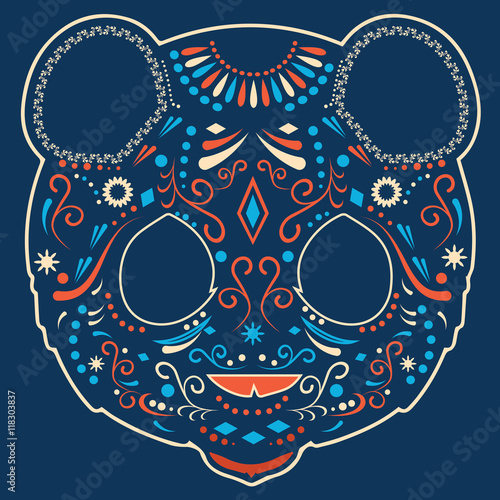 Fototapeta Naklejka Na Ścianę i Meble -  panda ornament