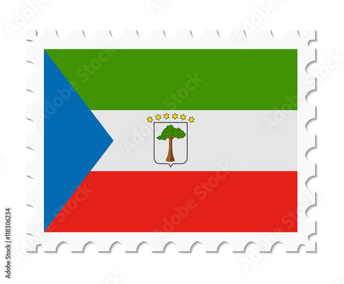 stamp flag equatorial guinea