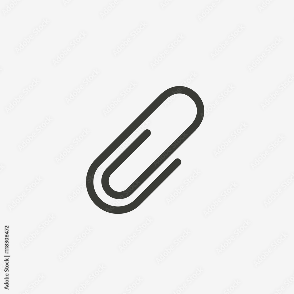 clip outline icon clip outline icon