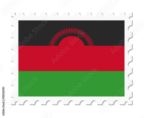 stamp flag malawi