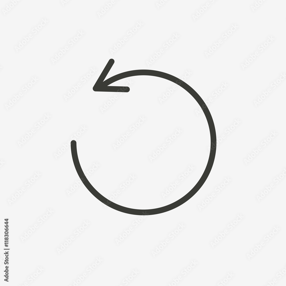 refresh sign icon refresh sign icon