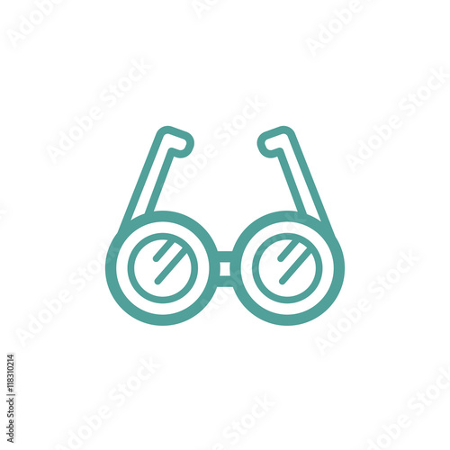 eyeglasses icon sign