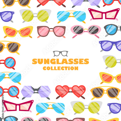 Wallpaper Mural Sunglasses icons background Torontodigital.ca