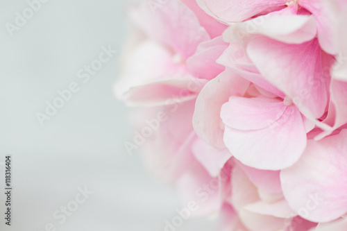 Pink flower decoration