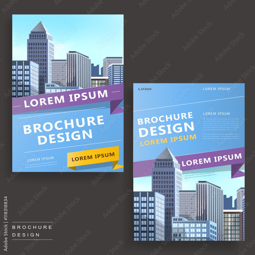 modern brochure design