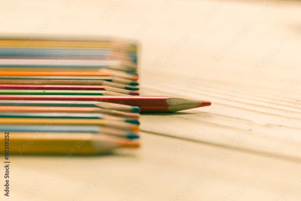 Fototapeta premium Colored pencils