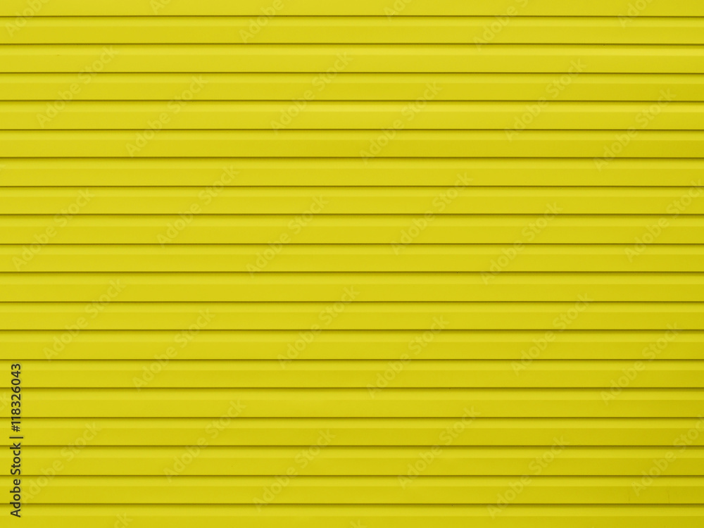 Obraz premium Plastic board yellow wall texture
