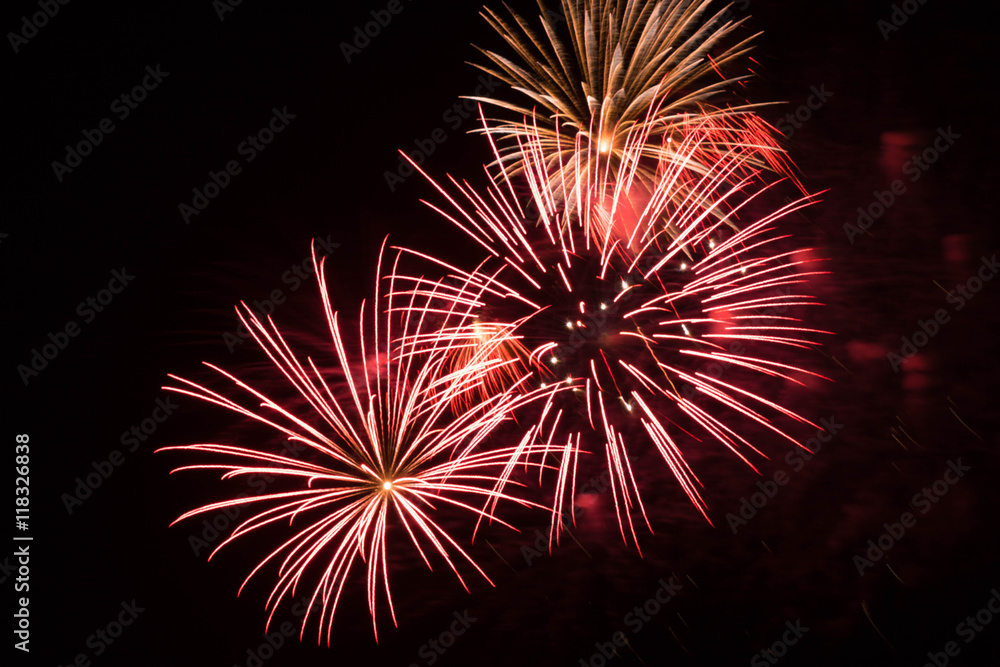 feux d'artifice