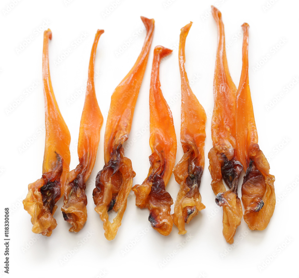 himegai, japanese food delicacy, dried marine product of trough shell