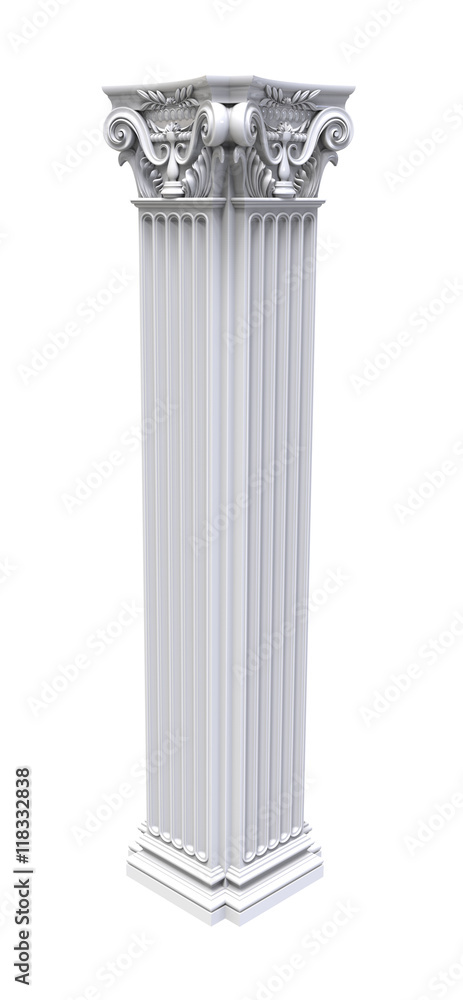 Obraz premium Architectural white column