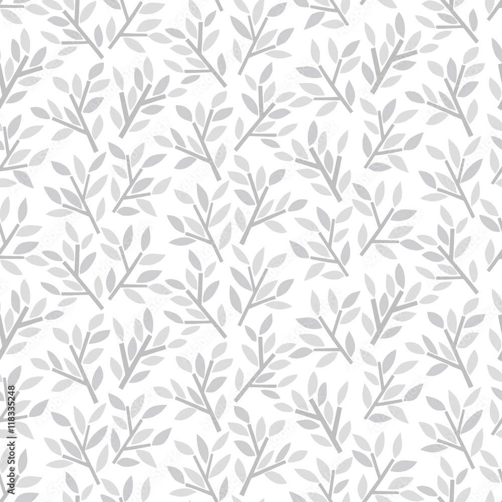 Organic background. Seamless pattern.Vector. 植物のパターン