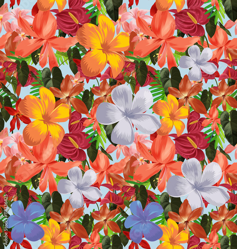 floral seamless pattern