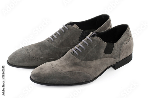 men's shoes on a white background