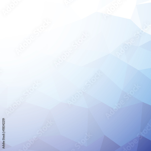 Blue Triangular Background