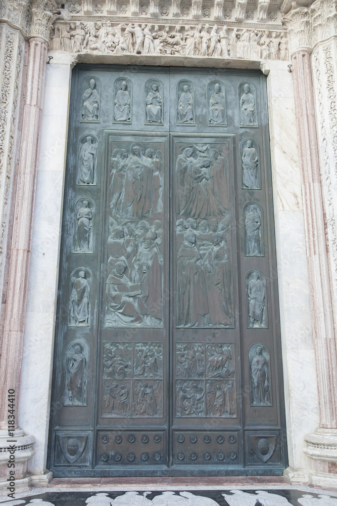 Cathedral Main Entrance in Siena