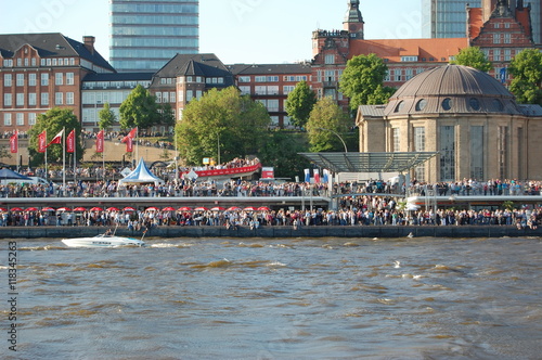 Obraz na płótnie Hamburger Hafengeburtstag 2011