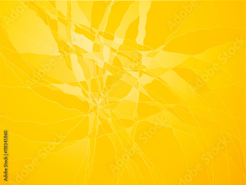 yellow cracked glass
