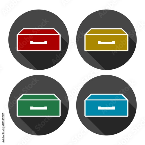 Drawer Icons set