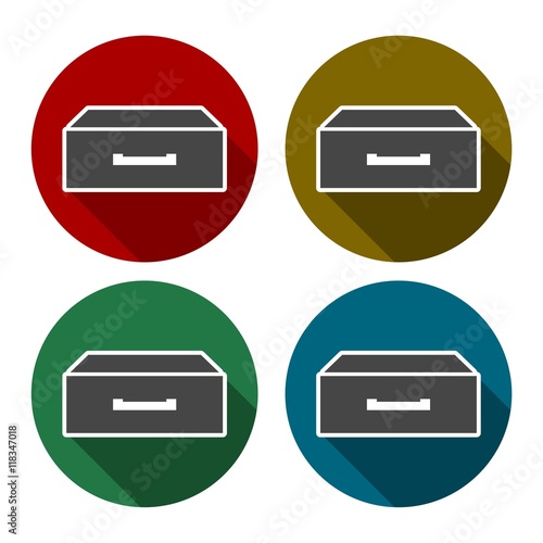 Drawer Icons set