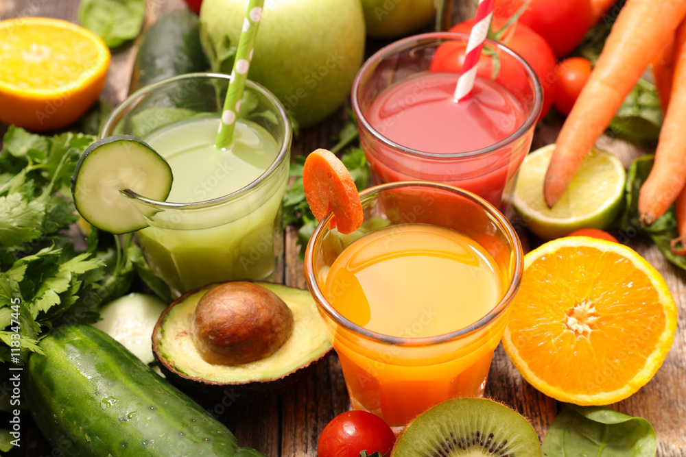 assorted fruit and vegetable juice assorted fruit and vegetable juice