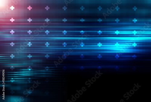 colorful geometric grid and blur abstract background