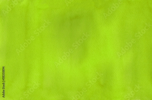 Abstract green watercolor background