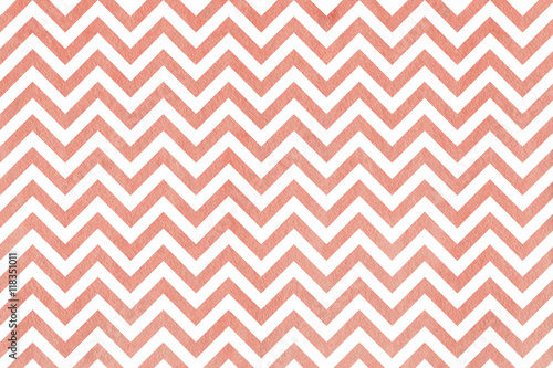 Watercolor pink stripes background, chevron.