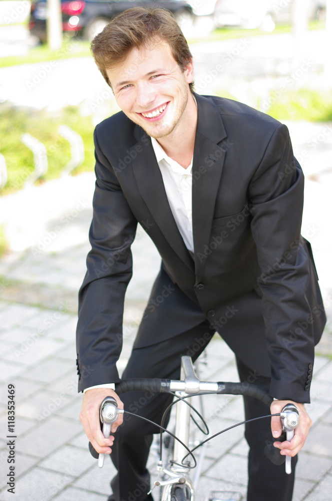 ehrgeiziger junger Mann