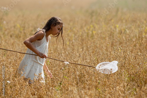 girl in white dress