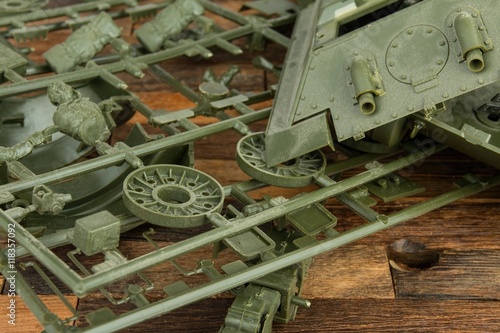 Part of plastic model kit - Stock image macro.