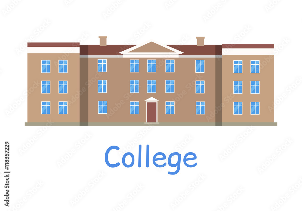 College Building Icon College Building Icon