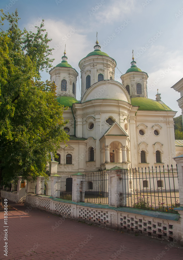 View of Kiev Podolsk Intercession Church. Ukraine