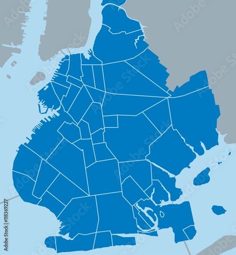 Map of Brooklyn