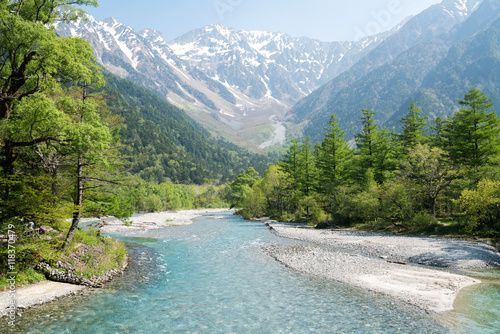 Spring Kamikochi,nagano,tourism of japan