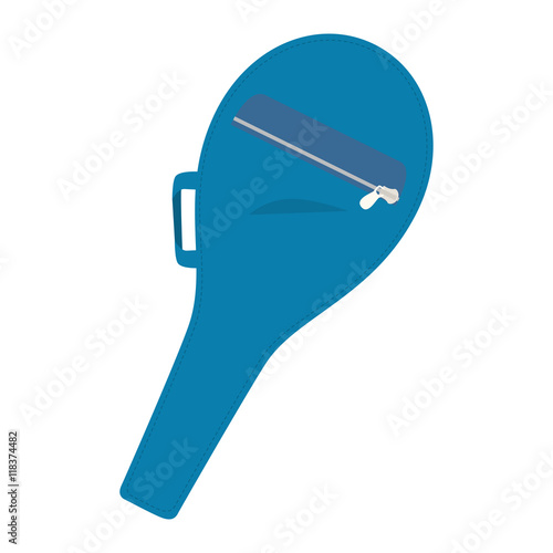 racket bag tennis icon vector