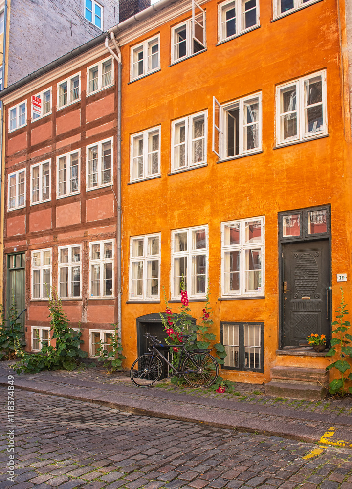 Old town of Copenhagen, Denmark