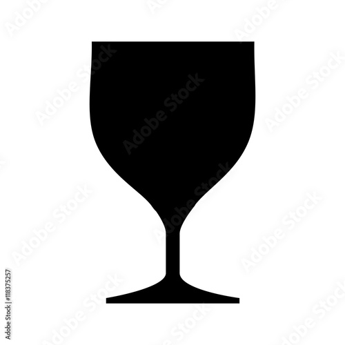 cup glassware drink icon vector
