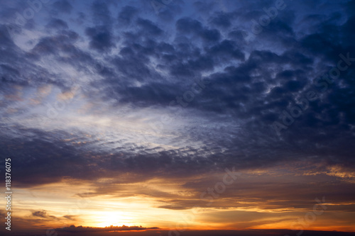 abendlicher Wolkenhimmel © Juergen Wiesler